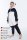 Corimori 1851 Mei der Panda Kinder Jungen Mädchen Onesie Jumpsuit Anzug Kostüm Verkleidung (Gr. 90-110 cm), Blau Weiß