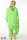 Corimori 1852 Byte der Dinosaurier Damen Herren Onesie Jumpsuit Anzug Einteiler Kostüm Verkleidung Gr. 150 - 160cm, Grün