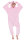 Corimori 1852 Tiffany der Flamingo Damen Herren Onesie Jumpsuit Anzug Einteiler Kostüm Verkleidung Gr. 150 - 160cm, Rosa