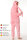 Corimori 1852 Bonnie der Hase Damen Herren Onesie Jumpsuit Anzug Einteiler Kostüm Verkleidung Gr. 170 - 180cm, Rosa