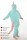 Corimori 1851 Jade das Einhorn Kinder Jungen Mädchen Onesie Jumpsuit Anzug Kostüm Verkleidung (Gr. 130-150 cm), Türkis