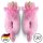 Corimori Süße Plüsch Hausschuhe (10+ Designs) Einhorn „Rose“ Slipper Einheitsgröße 34-44 Unisex Pantoffeln Rosa Pink Gold