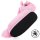 Corimori Süße Plüsch Hausschuhe (10+ Designs) Einhorn „Rose“ Slipper Einheitsgröße 34-44 Unisex Pantoffeln Rosa Pink Gold