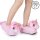 Corimori Süße Plüsch Hausschuhe (10+ Designs) Einhorn „Rose“ Slipper Einheitsgröße 34-44 Unisex Pantoffeln Rosa Pink Gold