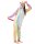 Katara 1744 -  Einhorn Regenbogen M (155-165cm), Jumpsuit, Onesie, Karneval, Overall, Party, Karnevals-Kostüm, Verkleidung zum Fasching, Schlafanzug, Hausanzug, Jogginganzug, Cosplay, Tierkostüm für Erwachsene