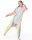 Katara 1744 -  Einhorn Regenbogen M (155-165cm), Jumpsuit, Onesie, Karneval, Overall, Party, Karnevals-Kostüm, Verkleidung zum Fasching, Schlafanzug, Hausanzug, Jogginganzug, Cosplay, Tierkostüm für Erwachsene