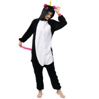 Katara 1744 -  Einhorn Schwarz L (165-175cm), Jumpsuit,...