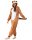 Katara 1744 -  Streifenhörnchen Braun XL (175-185cm), Jumpsuit, Onesie, Karneval, Overall, Party, Karnevals-Kostüm, Verkleidung zum Fasching, Schlafanzug, Hausanzug, Jogginganzug, Cosplay, Tierkostüm für Erwachsene