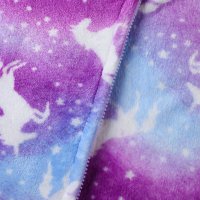 Katara 1744 -  Einhorn Lila-Blau M (155-165cm), Jumpsuit, Onesie, Karneval, Overall, Party, Karnevals-Kostüm, Verkleidung zum Fasching, Schlafanzug, Hausanzug, Jogginganzug, Cosplay, Tierkostüm für Erwachsene