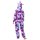 Katara 1744 -  Einhorn Lila-Blau M (155-165cm), Jumpsuit, Onesie, Karneval, Overall, Party, Karnevals-Kostüm, Verkleidung zum Fasching, Schlafanzug, Hausanzug, Jogginganzug, Cosplay, Tierkostüm für Erwachsene