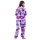 Katara 1744 -  Einhorn Lila-Blau M (155-165cm), Jumpsuit, Onesie, Karneval, Overall, Party, Karnevals-Kostüm, Verkleidung zum Fasching, Schlafanzug, Hausanzug, Jogginganzug, Cosplay, Tierkostüm für Erwachsene
