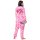 Katara 1744 -  Einhorn Pink/Rosa Sterne M (155-165cm), Jumpsuit, Onesie, Karneval, Overall, Party, Karnevals-Kostüm, Verkleidung zum Fasching, Schlafanzug, Hausanzug, Jogginganzug, Cosplay, Tierkostüm für Erwachsene