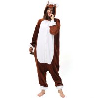 Katara 1744 -  Pferd braun M (155-165cm), Jumpsuit,...