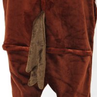 Katara 1744 -  Pferd braun M (155-165cm), Jumpsuit, Onesie, Karneval, Overall, Party, Karnevals-Kostüm, Verkleidung zum Fasching, Schlafanzug, Hausanzug, Jogginganzug, Cosplay, Tierkostüm für Erwachsene