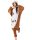 Katara 1744 -  Eule braun M (155-165cm), Jumpsuit, Onesie, Karneval, Overall, Party, Karnevals-Kostüm, Verkleidung zum Fasching, Schlafanzug, Hausanzug, Jogginganzug, Cosplay, Tierkostüm für Erwachsene
