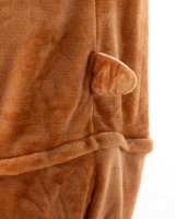 Katara 1744 -  Rentier Braun M (155-165cm), Jumpsuit, Onesie, Karneval, Overall, Party, Karnevals-Kostüm, Verkleidung zum Fasching, Schlafanzug, Hausanzug, Jogginganzug, Cosplay, Tierkostüm für Erwachsene
