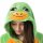 Katara 1744 -  Schildkröte grün/orange L (165-175cm), Jumpsuit, Onesie, Karneval, Overall, Party, Karnevals-Kostüm, Verkleidung zum Fasching, Schlafanzug, Hausanzug, Jogginganzug, Cosplay, Tierkostüm für Erwachsene
