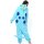 Katara 1744 -  Wal Blau S (145-155cm), Jumpsuit, Onesie, Karneval, Overall, Party, Karnevals-Kostüm, Verkleidung zum Fasching, Schlafanzug, Hausanzug, Jogginganzug, Cosplay, Tierkostüm für Erwachsene