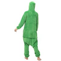 Katara 1744 -  Frosch dunkelgrün S (145-155cm), Jumpsuit, Onesie, Karneval, Overall, Party, Karnevals-Kostüm, Verkleidung zum Fasching, Schlafanzug, Hausanzug, Jogginganzug, Cosplay, Tierkostüm für Erwachsene