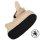 Corimori Süße Plüsch-Hausschuhe (10+ Designs) Frenchie „Zorro“ Slipper Einheitsgröße 25-33.5 Unisex Pantoffeln Beige Schwarz