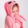 Corimori 1851 Bonnie der Hase Kinder Jungen Mädchen Onesie Jumpsuit Anzug Kostüm Verkleidung (Gr. 130-150cm) Rosa