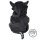 Corimori (viele Designs) Baby Onesie Spark der Drache Süßes Tier Plüsch-Kostüm Strampler Schwarz Hell-blau (60-70 cm)