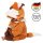 Corimori (viele Designs) Baby Onesie Faye der Fuchs Süßes Tier Plüsch-Kostüm Strampler Braun Beige (60-70 cm)