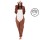 Corimori (viele Designs) Henry das Faultier Damen & Herren Onesie Jumpsuit Kostüm Gr. 160 - 170cm, Braun-Creme