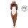 Corimori (viele Designs) Henry das Faultier Damen & Herren Onesie Jumpsuit Kostüm Gr. 180 - 190cm, Braun-Creme