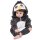 Corimori Pablo der Pinguin Baby Neugeborenen Onesie Jumpsuit Strampler Anzug Kostüm Verkleidung (70-90 cm), Schwarz
