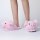 Tier Hausschuhe - Plüsch Schlappen Schwein (hinten offen) - 28cm