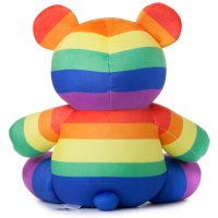 Corimori Plüschtier, Quinn der LGBTQ Teddy, Regenbogen-Bär, 28cm, bunt