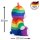 Corimori Plüschtier, Quinn der LGBTQ Teddy, Regenbogen-Bär, 28cm, bunt