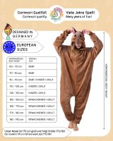 Flauschiges Gürteltier-Kostüm für Erwachsene mit Haarreif | Karneval Kostüm Onesie für Damen, Herren | Körpergröße 170-180cm