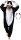 Flauschiges Katzen-Kostüm für Erwachsene mit Haarreif | Karneval Kostüm Onesie für Damen, Herren | Körpergröße 160-170cm