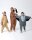 Flauschiges Murmeltier-Kostüm für Erwachsene mit Haarreif | Karneval Kostüm Onesie für Damen, Herren | Körpergröße 180-190cm