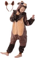 Flauschiges Wildschwein-Kostüm für Kinder mit...