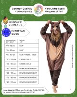 Flauschiges Wildschwein-Kostüm für Erwachsene mit Haarreif | Karneval Kostüm Onesie für Damen, Herren | Körpergröße 150-160cm
