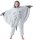 Flauschiges Manta Rochen-Kostüm für Kinder | Karneval Fasching Kostüm Onesie für Mädchen, Jungen | Körpergröße 130-150cm