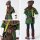 Kinder Robin Hood Kostüm mit Pfeil und Bogen | Für Jungen & Mädchen | grün, braun