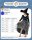 Hexen-Kleid Kostüm-Set für Kinder | mit Hexenhut & Tattoos | Halloween Kinder-Kostüm | schwarz, Größe 104/110