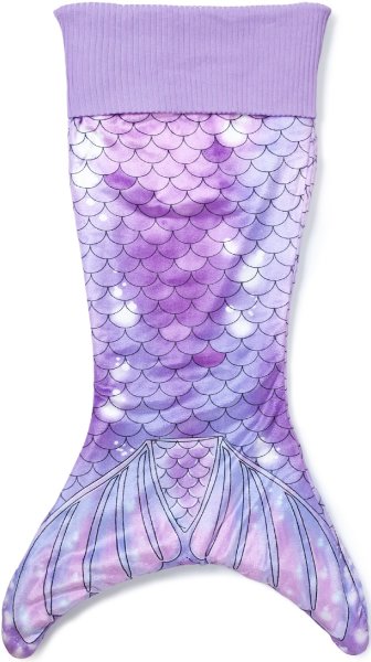 Meerjungfrauen-Decke Mermaid Schlafsack Kuschel-decke Mädchen Flosse Kinder Dame