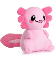 Axolotl Plüschtier Pink 25cm | Beeps der Weißling Axolotl | Süßes Kuscheltier