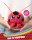 Miraculous Ladybug Tikki Kuscheltier Plüschtier Stofftier Schlüssel-Anhänger, Kwami Tikki, 10cm, doppelseitig, rot