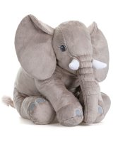 60cm Elefant Kuscheltier I extra flauschiges, graues XXL Plüschtier, Pip der Elefant