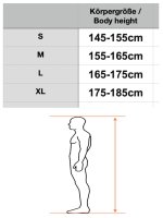 Jumpsuit, Onesie für Erwachsene Glücksbärchis Pechbärchi Schwarz L (Körpergröße 165-175 cm)