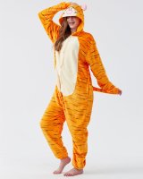 Tier-Kostüme Onesies Jumpsuit Overall 04 Tiger Puh,XL