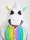 Kinder Tierkostüme Onesie 09 Einhorn Pegasus Flügel Bunt Regenbogen,120