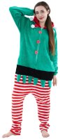 Tier-Kostüme Onesies Jumpsuit Overall 25 Weihnachstelf Weihnachten Wichtel Zwerg,L