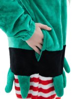 Tier-Kostüme Onesies Jumpsuit Overall 25 Weihnachstelf Weihnachten Wichtel Zwerg,L